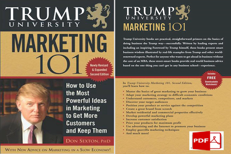 Trump University - Marketing  101